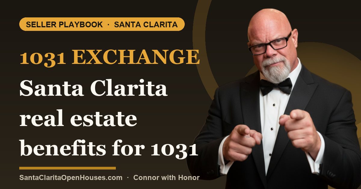 1031 Exchange Santa Clarita real estate benefits for 1031 sellers and buyers