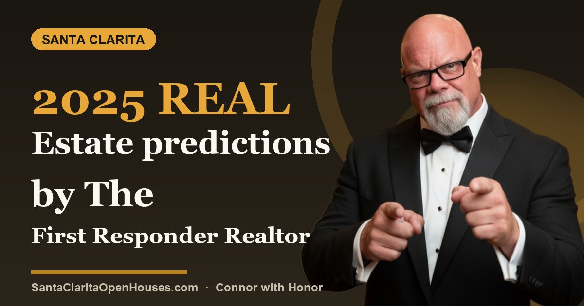 2025 Real Estate predictions by The First Responder Realtor in Santa Clarita CA
