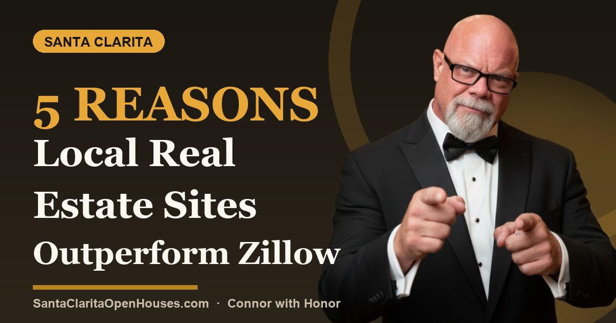 5 Reasons Local Real Estate Sites Outperform Zillow in Santa Clarita Valley