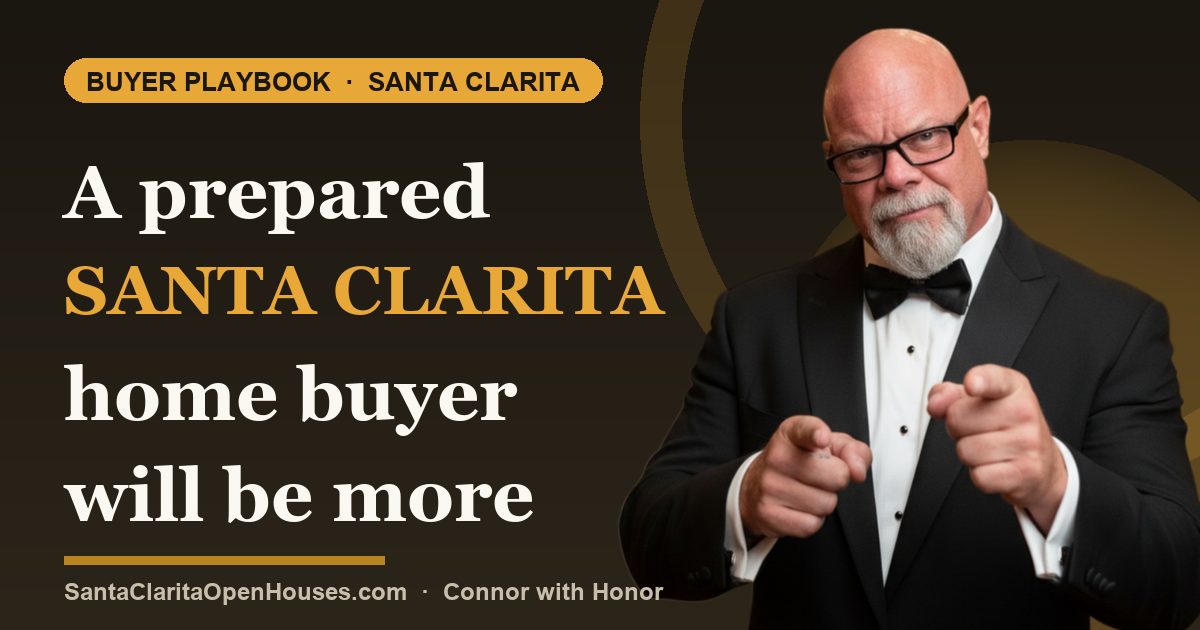 A prepared Santa Clarita home buyer will be more successful than one who is not