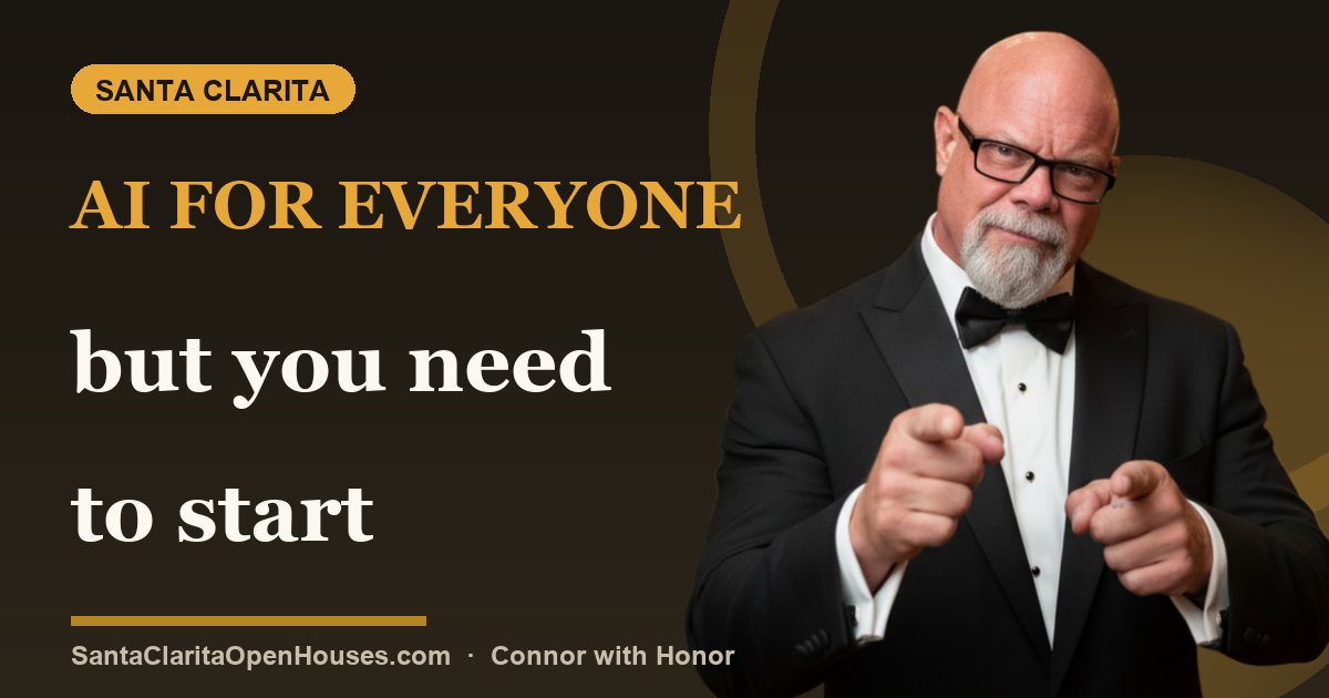 AI for everyone but you need to start as soon as you can you are behind already
