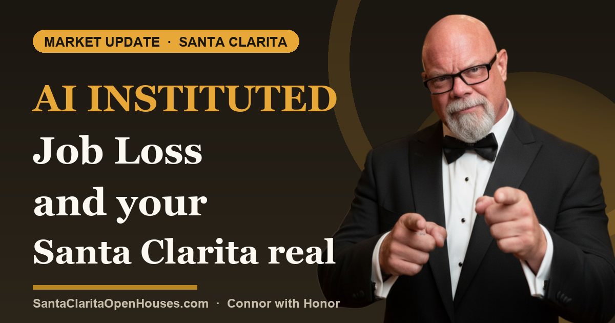AI instituted Job Loss and your Santa Clarita real estate update for Sept 2025
