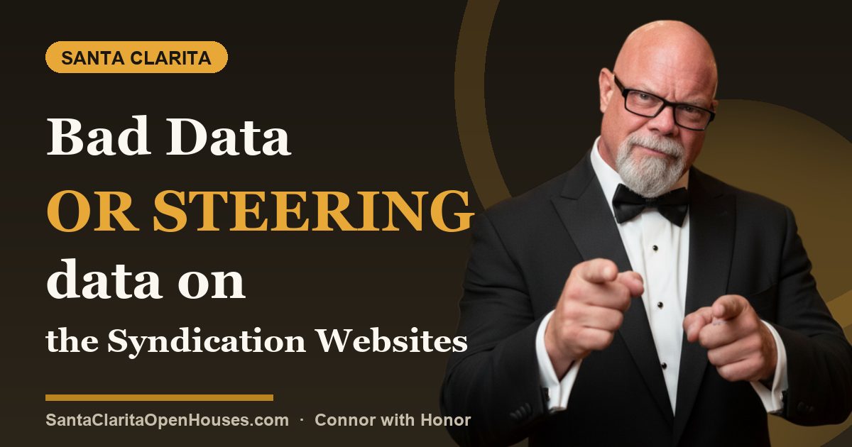 Bad Data or steering data on the Syndication Websites - Local accountability