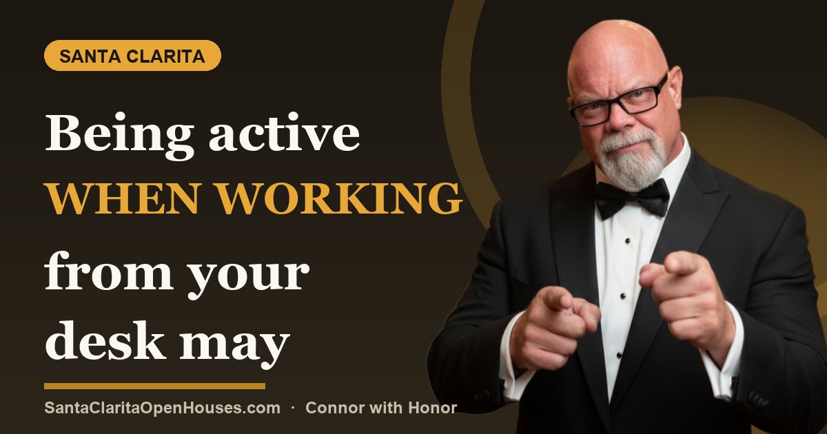 Being active when working from your desk may be the change you need