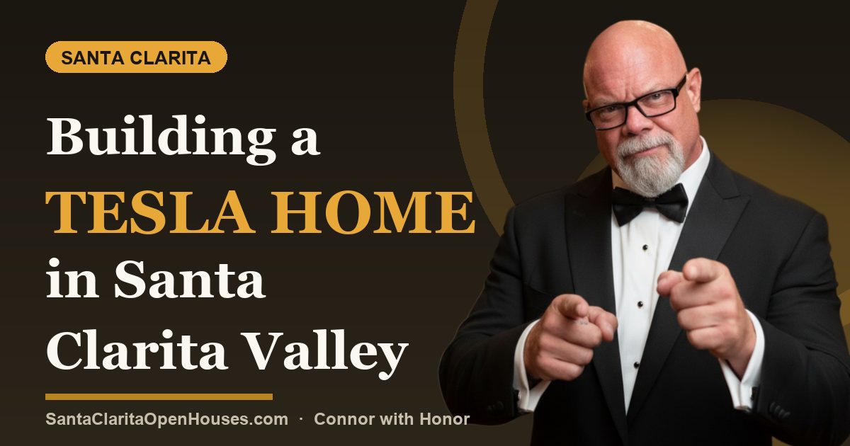 Building a Tesla home in Santa Clarita Valley and Los Angeles County