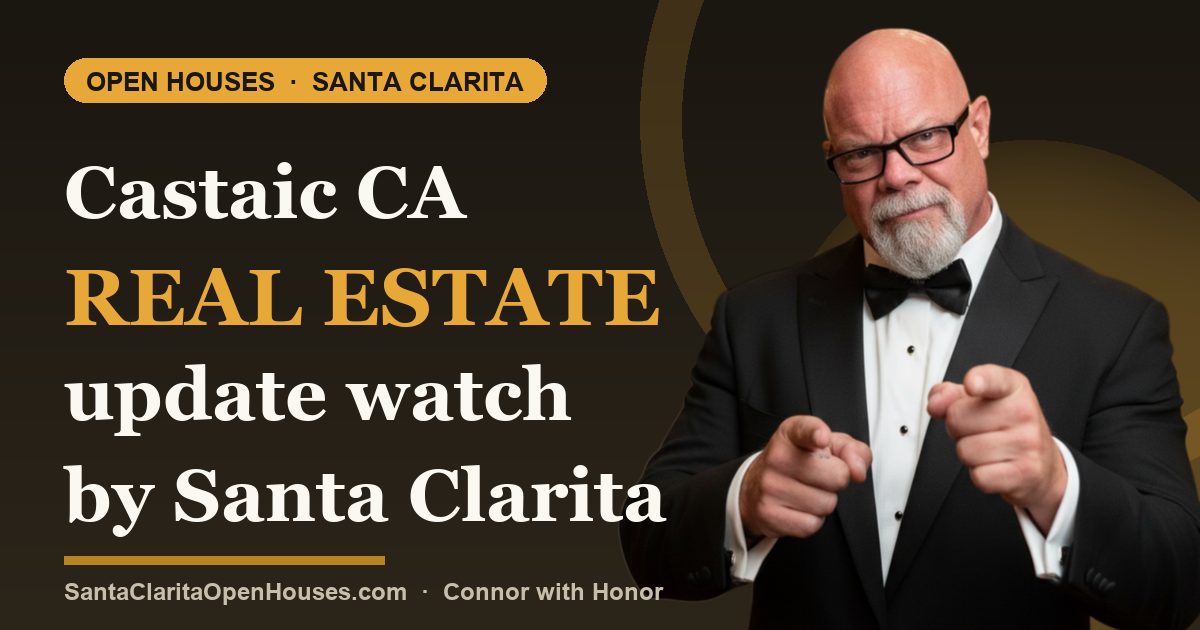 Castaic CA real estate update watch by Santa Clarita open houses