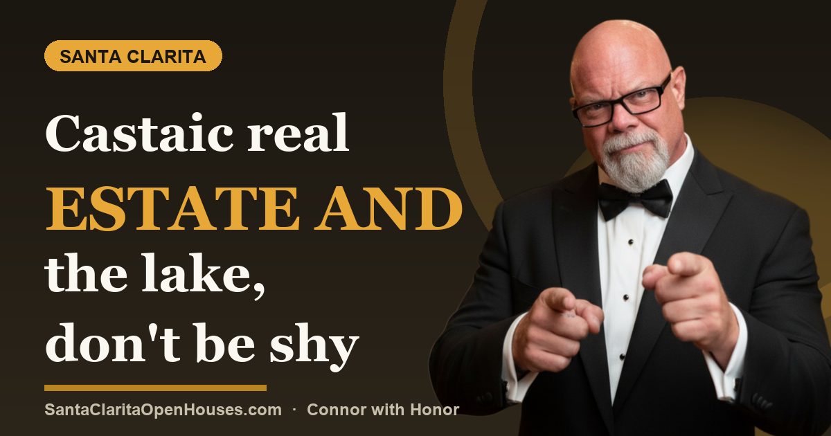 Castaic real estate and the lake, don't be shy when making offers ending 2024