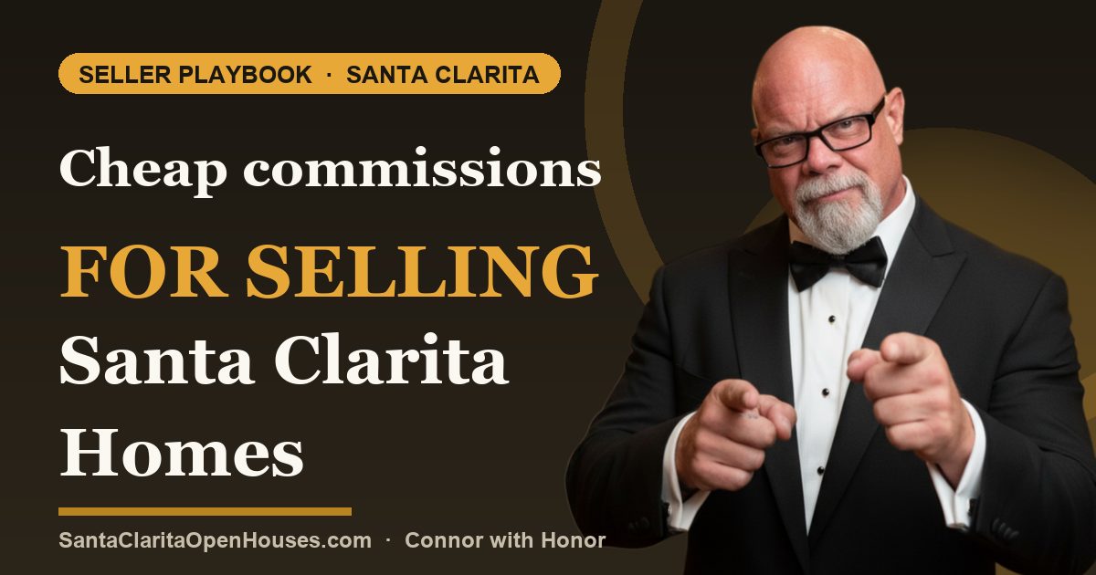 Cheap commissions for selling Santa Clarita Homes and what to watch out for