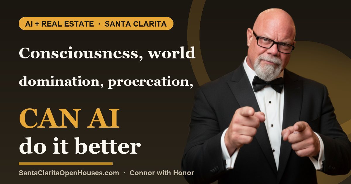 Consciousness, world domination, procreation, Can AI do it better than humans