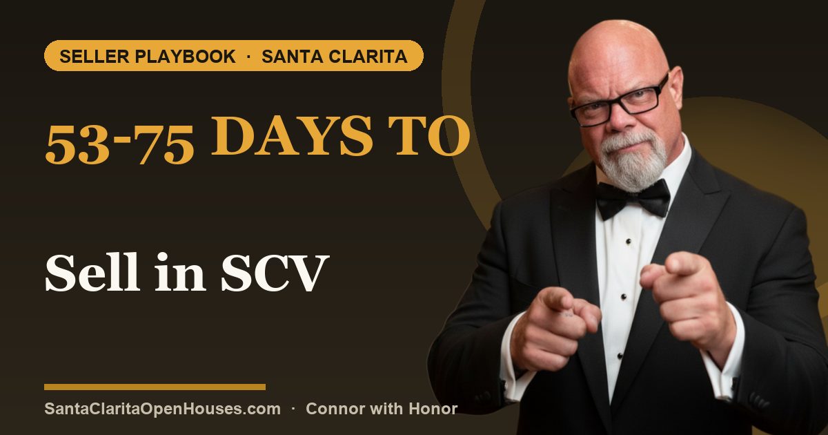 53-75 Days to Sell in SCV: Why This is the New Normal (And How to Beat It)