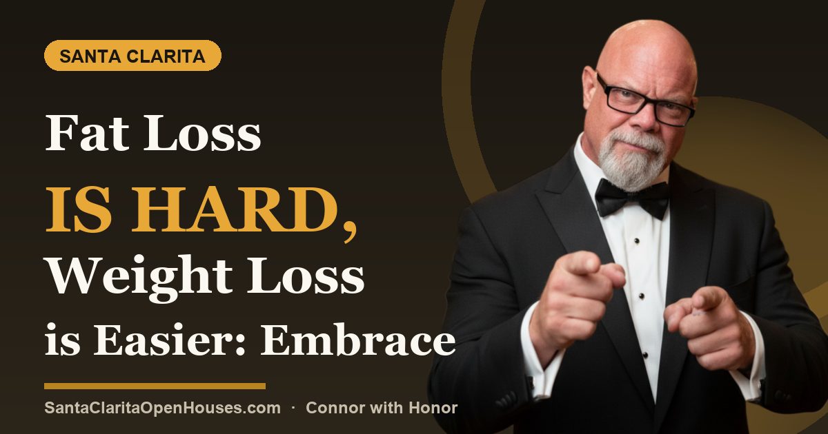 Fat Loss is Hard, Weight Loss is Easier: Embrace the Journey, Forgive Yourself,.