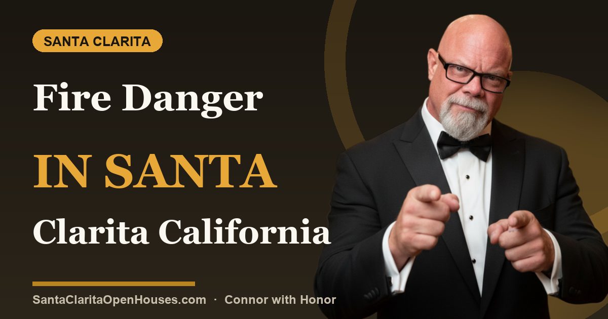 Fire Danger in Santa Clarita California and how a home owners can mitigate them