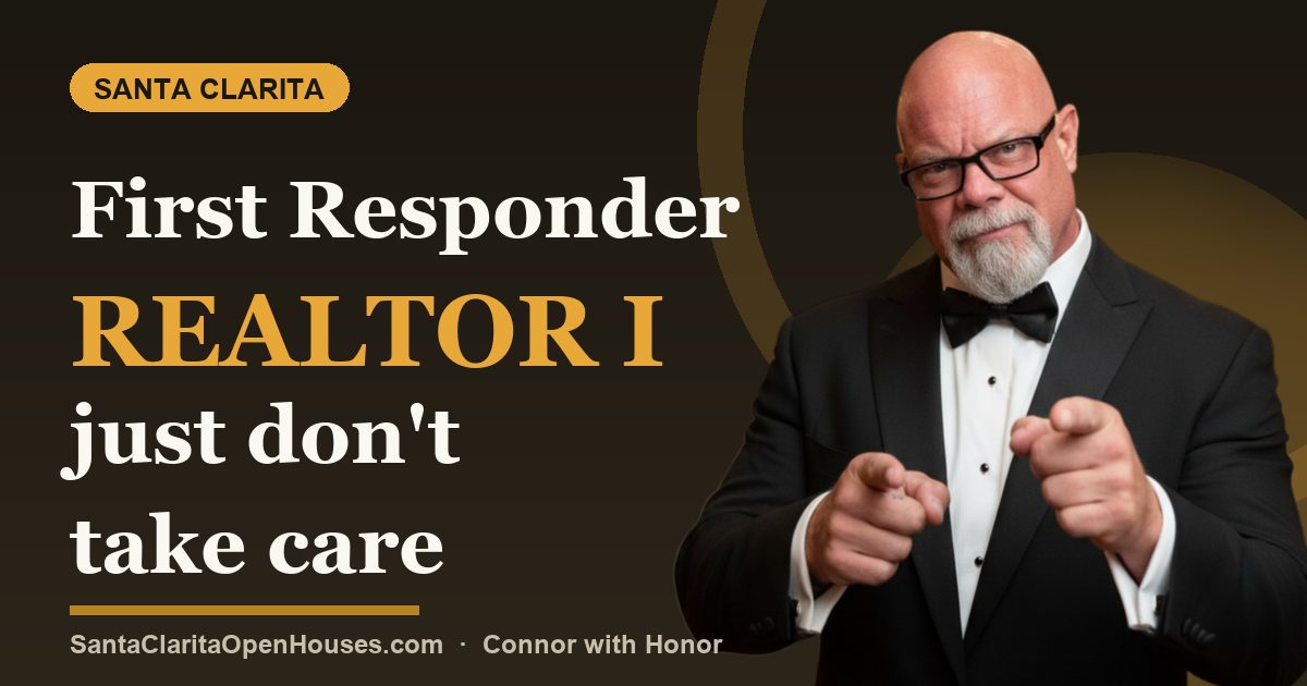 First Responder Realtor I just don't take care of clients, I was one 100%