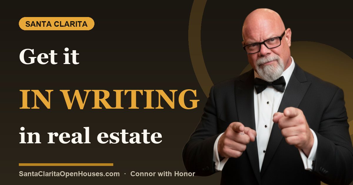 Get it in writing in real estate and the Fed meeting coming up 09-12-2024