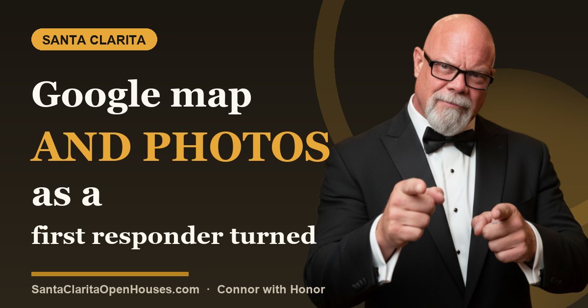 Google map and photos as a first responder turned realtor in Los Angeles