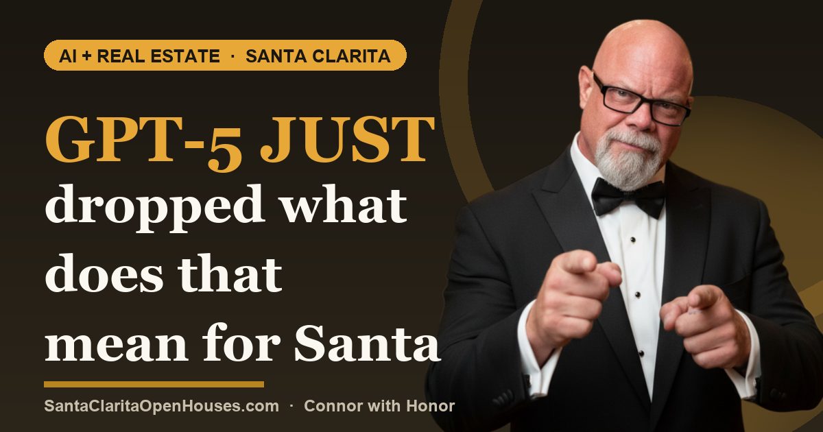 GPT-5 just dropped what does that mean for Santa Clarita Realtors and Businesses