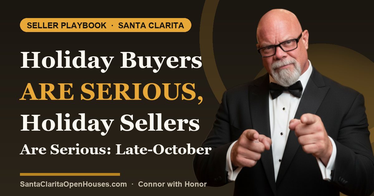 Holiday Buyers Are Serious, Holiday Sellers Are Serious: Late-October 2025