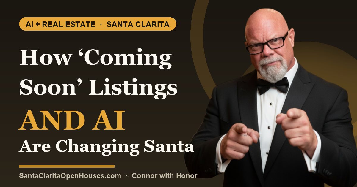 How ‘Coming Soon’ Listings and AI Are Changing Santa Clarita Real Estate in 2025