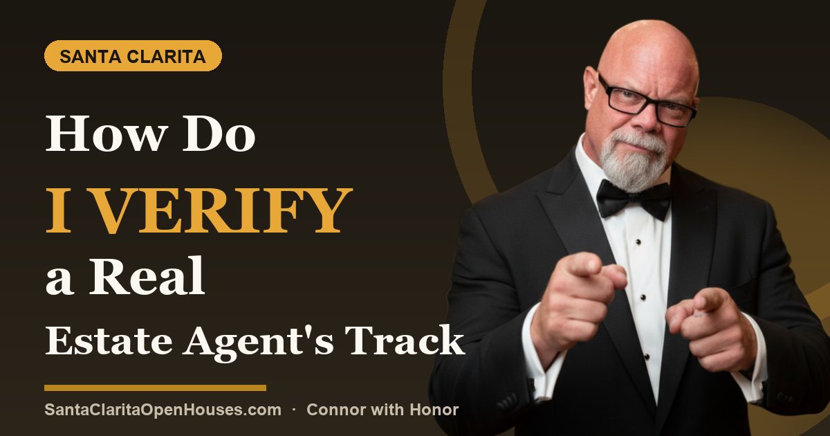 How Do I Verify a Real Estate Agent's Track Record in Santa Clarita Valley?