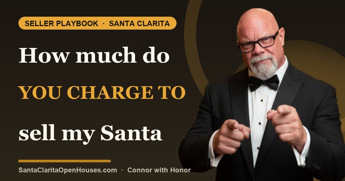 How much do you charge to sell my Santa Clarita home or help me buy April 2025