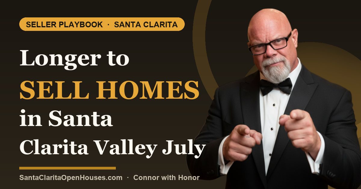 Longer to sell homes in Santa Clarita Valley July 21, 2025, be positioned right!