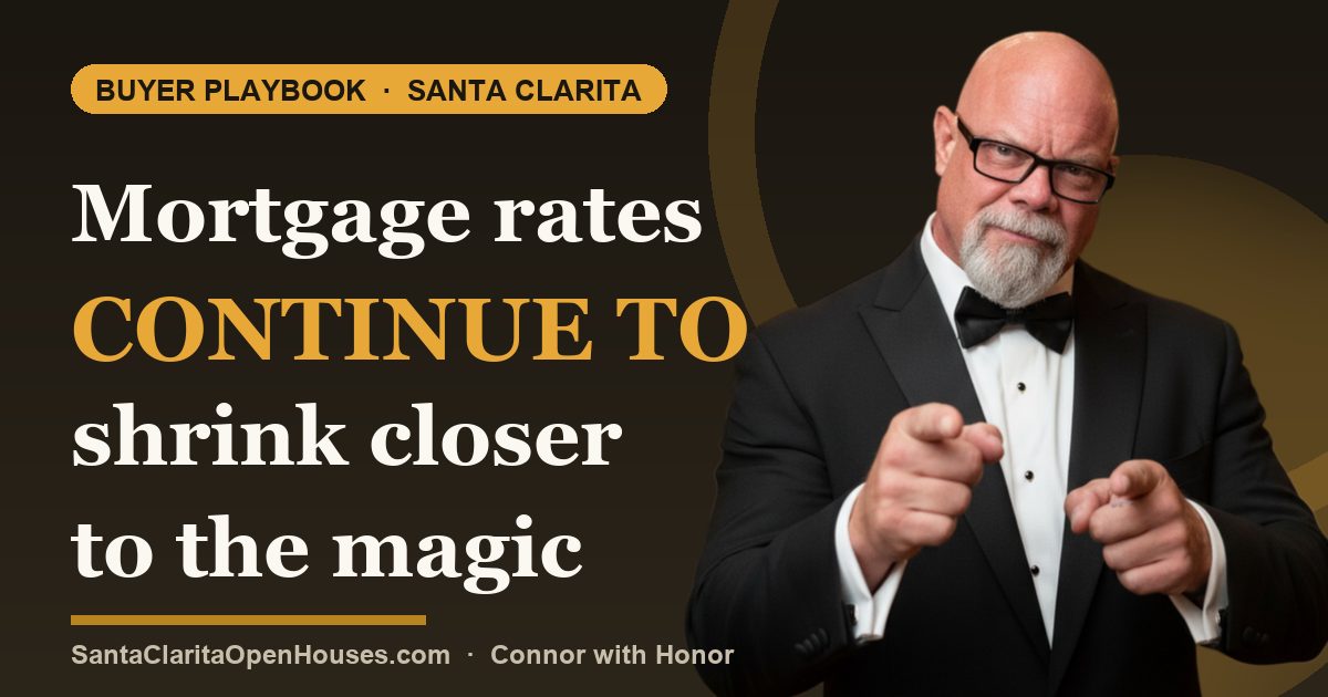 Mortgage rates continue to shrink closer to the magic number