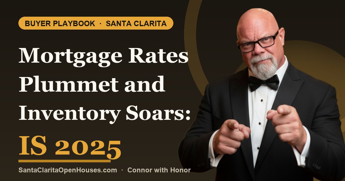 Mortgage Rates Plummet and Inventory Soars: Is 2025 Your Year to Buy in SCV?