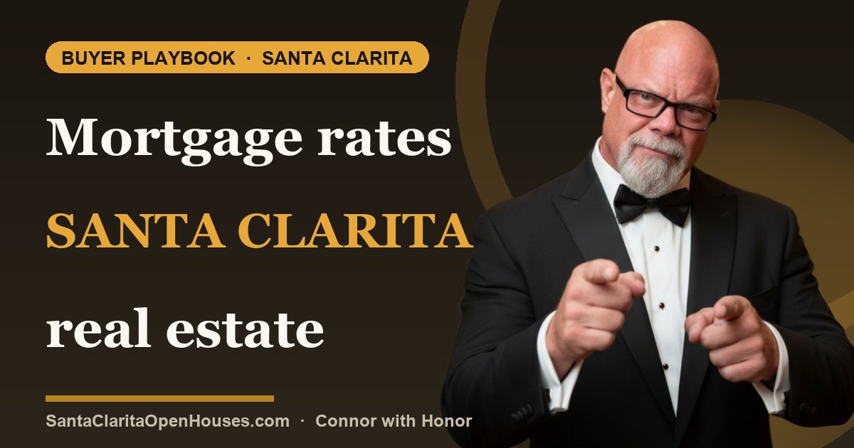 Mortgage rates Santa Clarita real estate