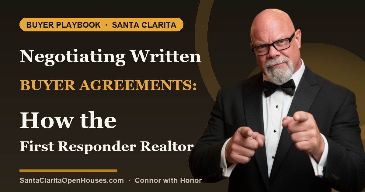 Negotiating Written Buyer Agreements: How the First Responder Realtor Protects