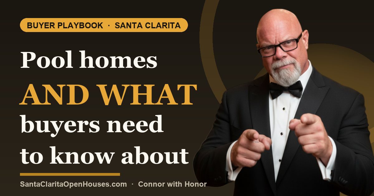 Pool homes and what buyers need to know about Santa Clarita real estate in 2025