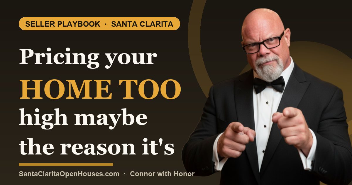 Pricing your home too high maybe the reason it's not selling