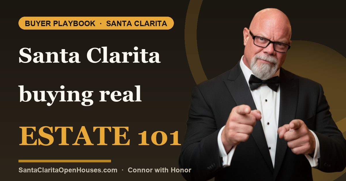 Santa Clarita buying real estate 101 - locale specific real estate course
