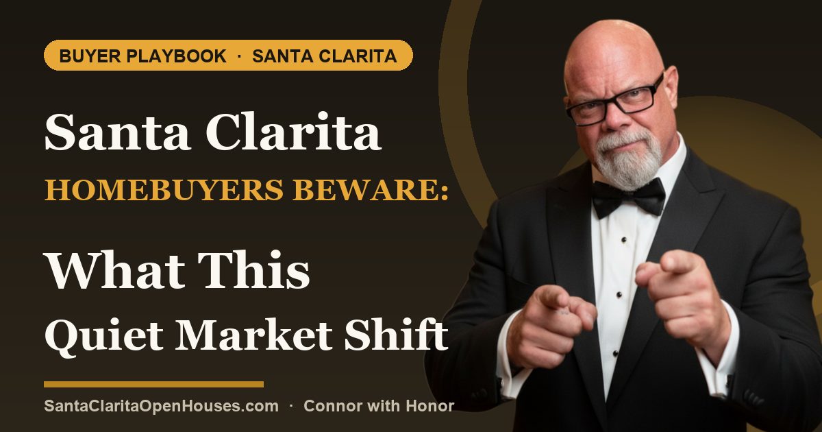 Santa Clarita Homebuyers Beware: What This Quiet Market Shift Could Cost