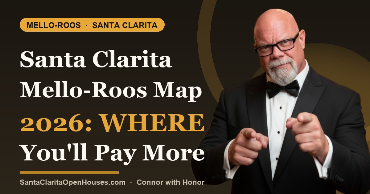 Santa Clarita Mello-Roos Map 2026: Where You'll Pay More (And Where You Won't)