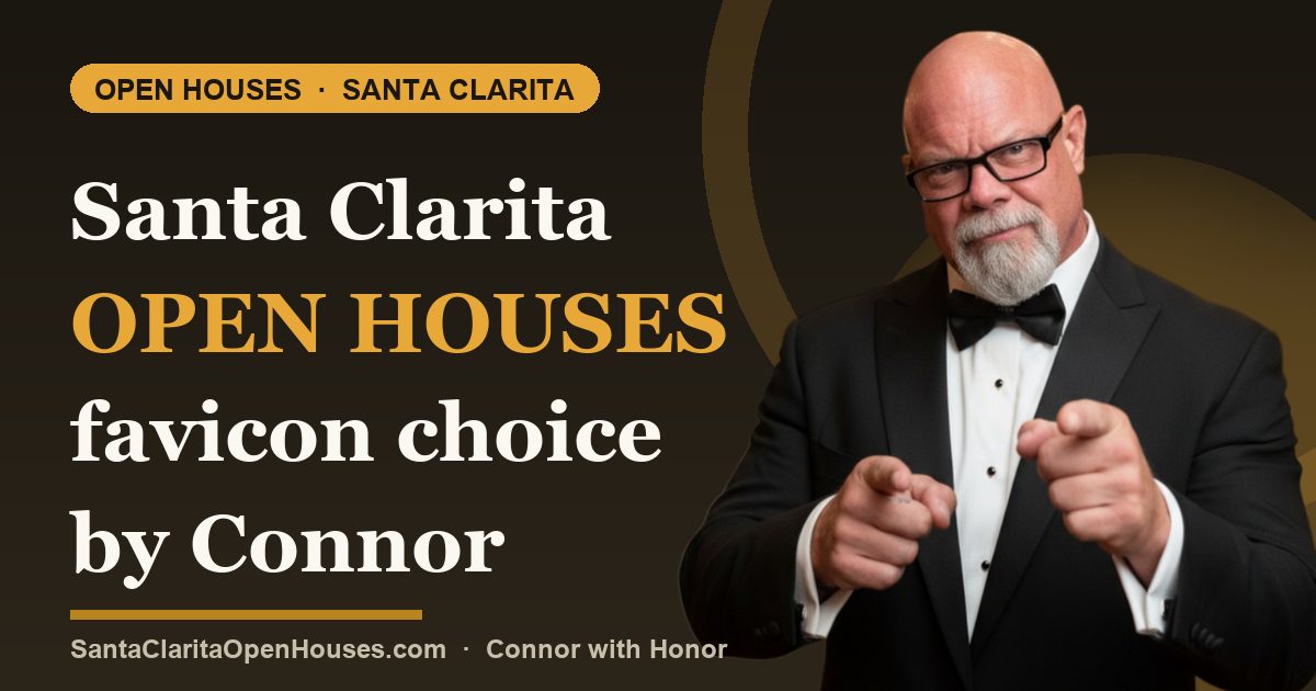 Santa Clarita Open houses favicon choice by Connor with honor
