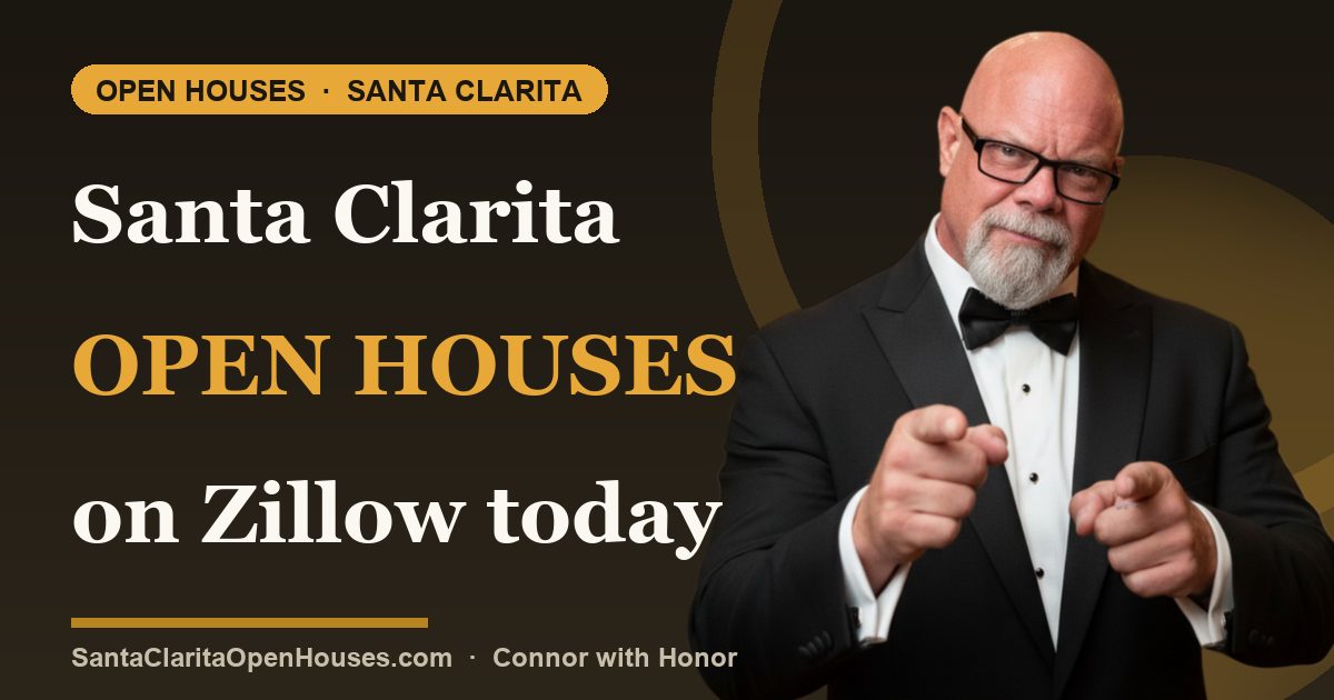 Santa Clarita open houses on Zillow today is not local!