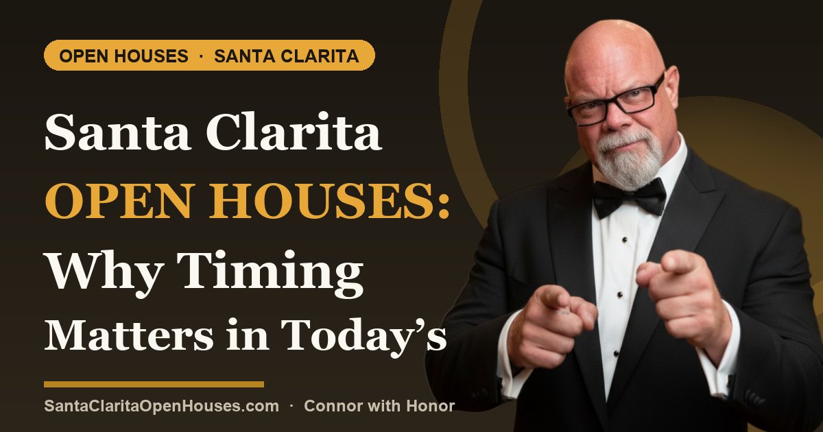 Santa Clarita Open Houses: Why Timing Matters in Today’s Market