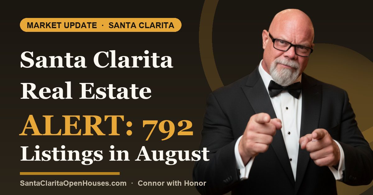 Santa Clarita Real Estate Alert: 792 Listings in August 2025 – Must-Know Facts