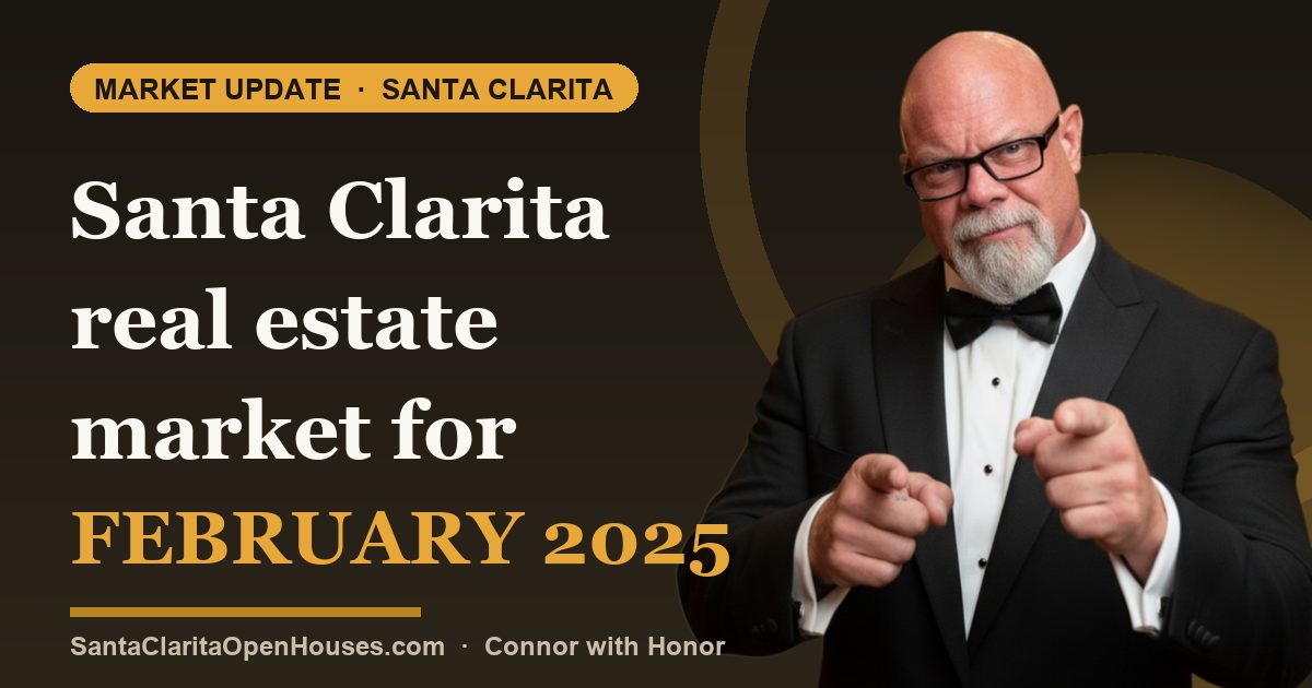 Santa Clarita real estate market for February 2025 - Market Area breakdown