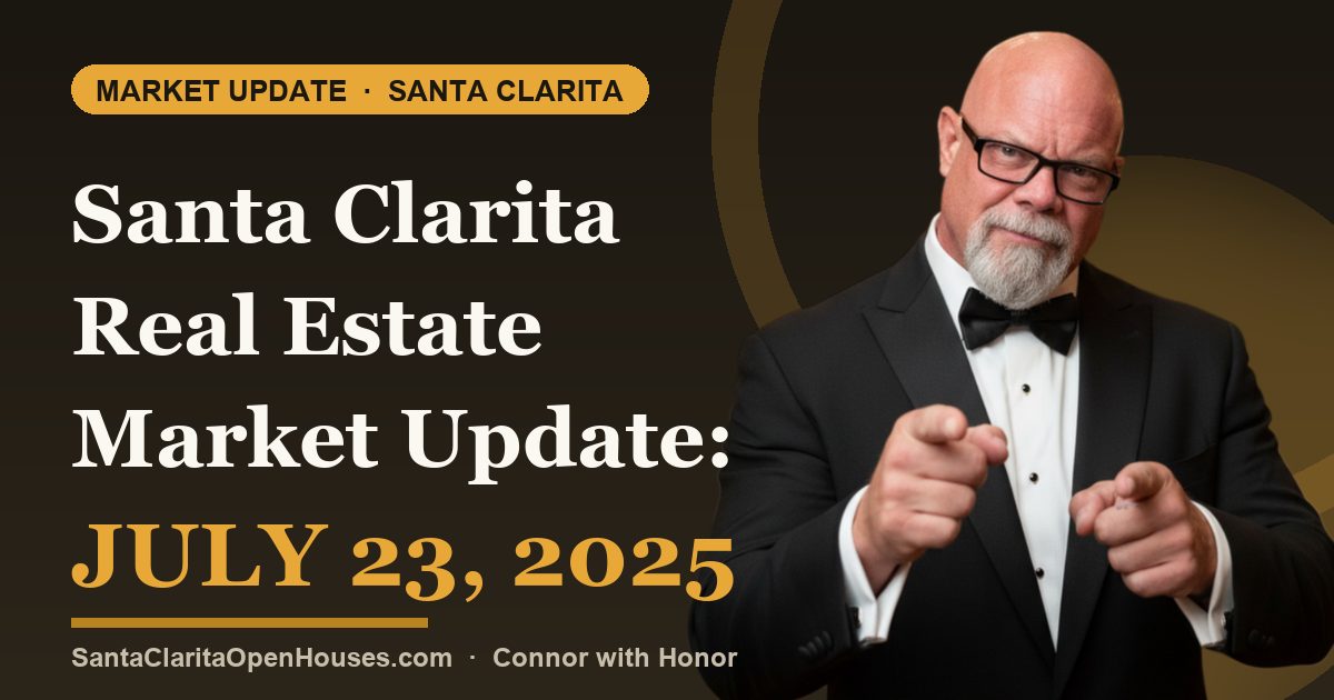 Santa Clarita Real Estate Market Update: July 23, 2025 – Price Changes, Inventor