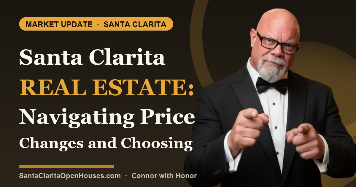 Santa Clarita Real Estate: Navigating Price Changes and Choosing the Right Agent