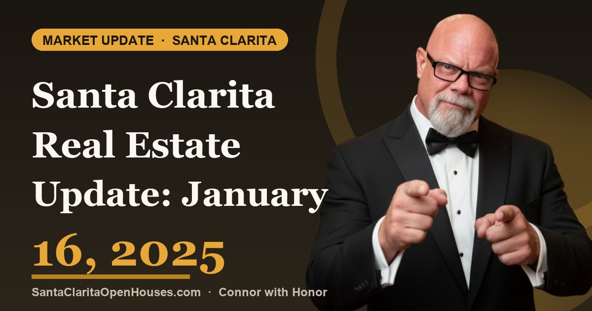 Santa Clarita Real Estate Update: January 16, 2025