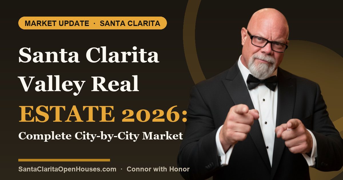 Santa Clarita Valley Real Estate 2026: Complete City-by-City Market Comparison