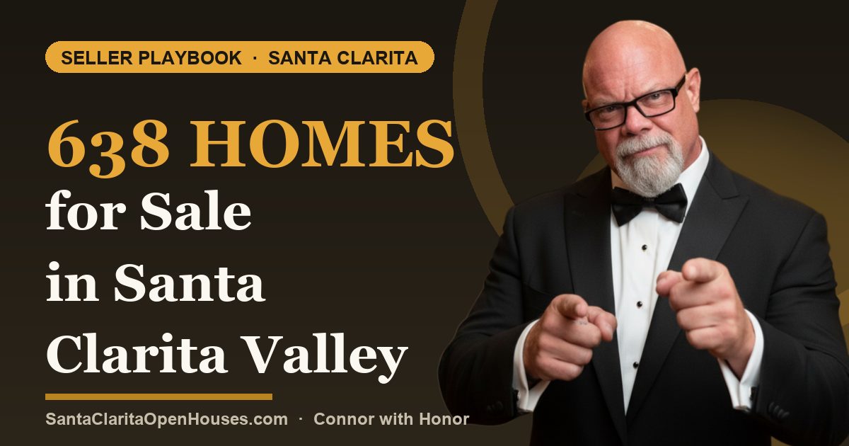 638 Homes for Sale in Santa Clarita Valley: The Inventory Analysis Every Seller Needs to Read