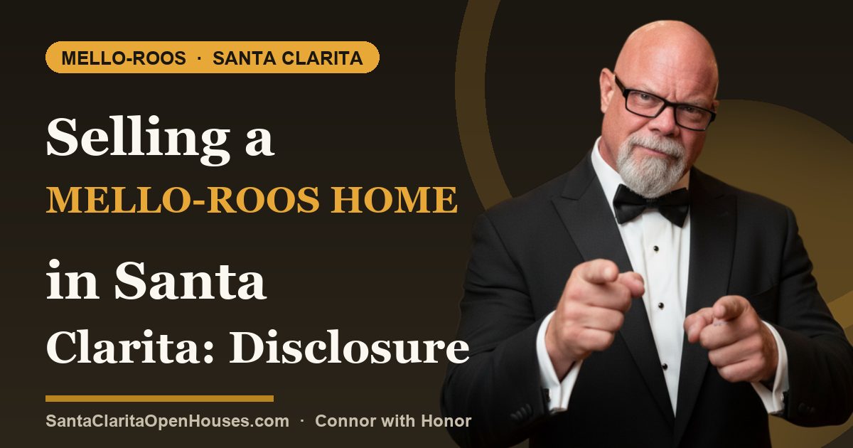 Selling a Mello-Roos Home in Santa Clarita: Disclosure and the Buyer Questions You Will Get