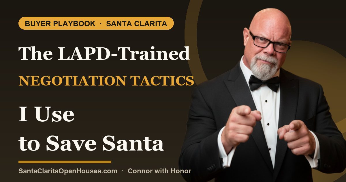 The LAPD-Trained Negotiation Tactics I Use to Save Santa Clarita Buyers $20K+ Pe