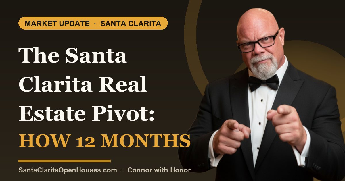 The Santa Clarita Real Estate Pivot: How 12 Months of Inventory