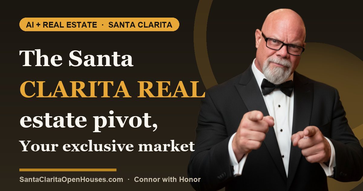 The Santa Clarita real estate pivot, Your exclusive market update and ai powered
