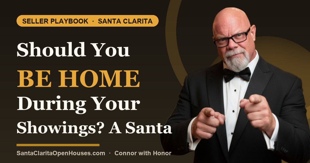 Should You Be Home During Your Showings? A Santa Clarita Seller's Guide