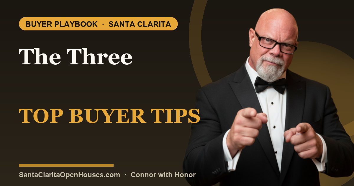 The Three top buyer tips - Insurance - qualify - hire an agent who uses A.I.
